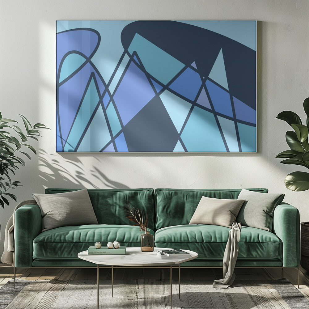 Blue abstract | Canvas