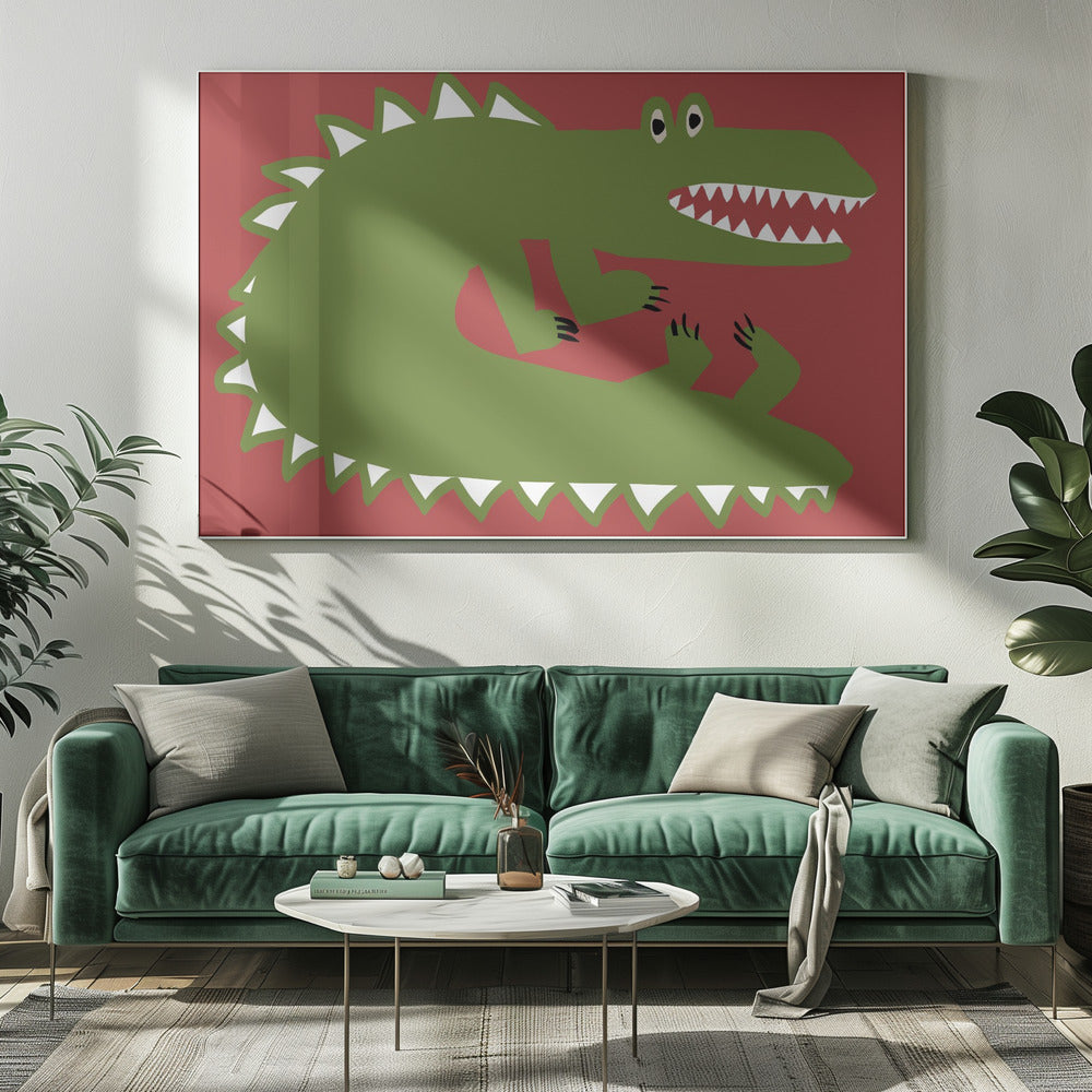 Crocodile | Canvas