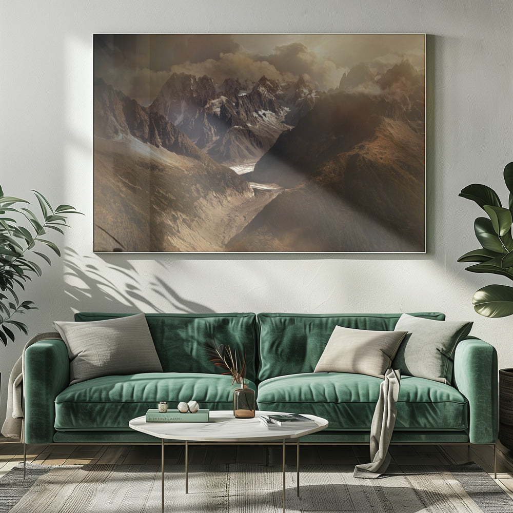 Mont Blanc Massiv | Canvas
