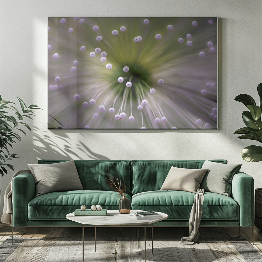 Green and White II | Canvas