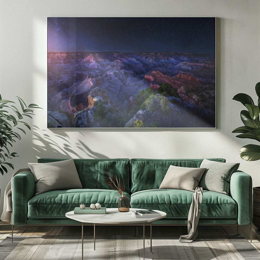 Grand Canyon Night | Canvas