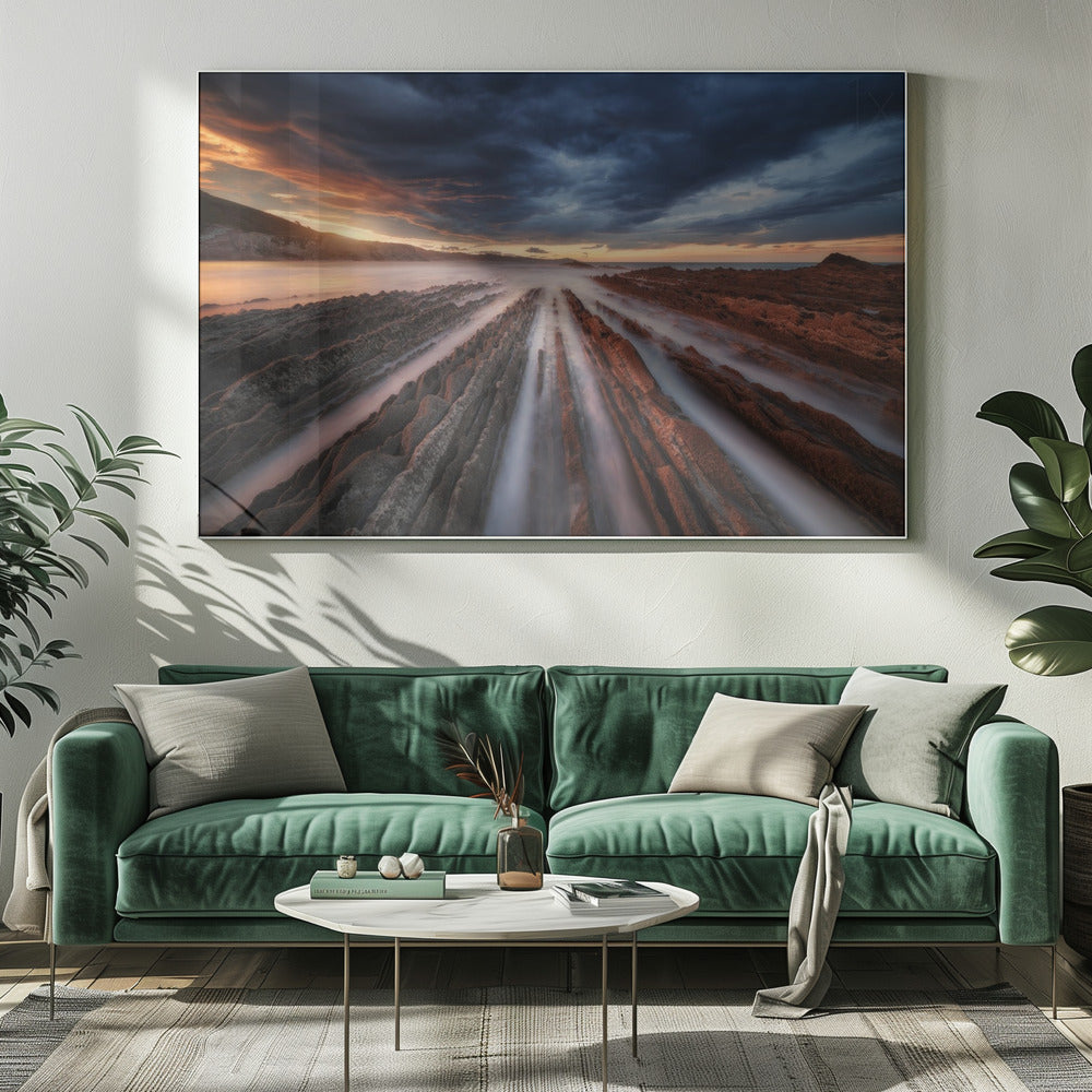 Zumaia Flysch 6 | Canvas