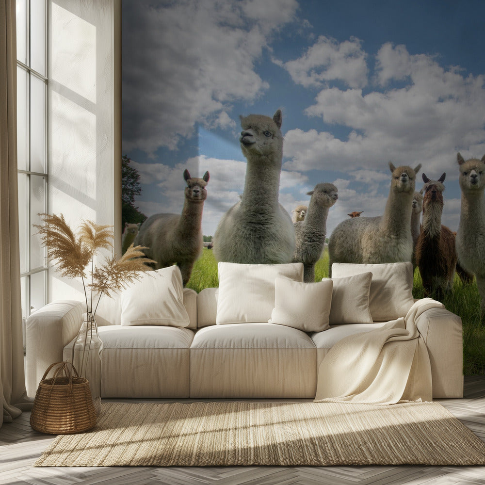 Send in the Alpaca's! | Wallpaper