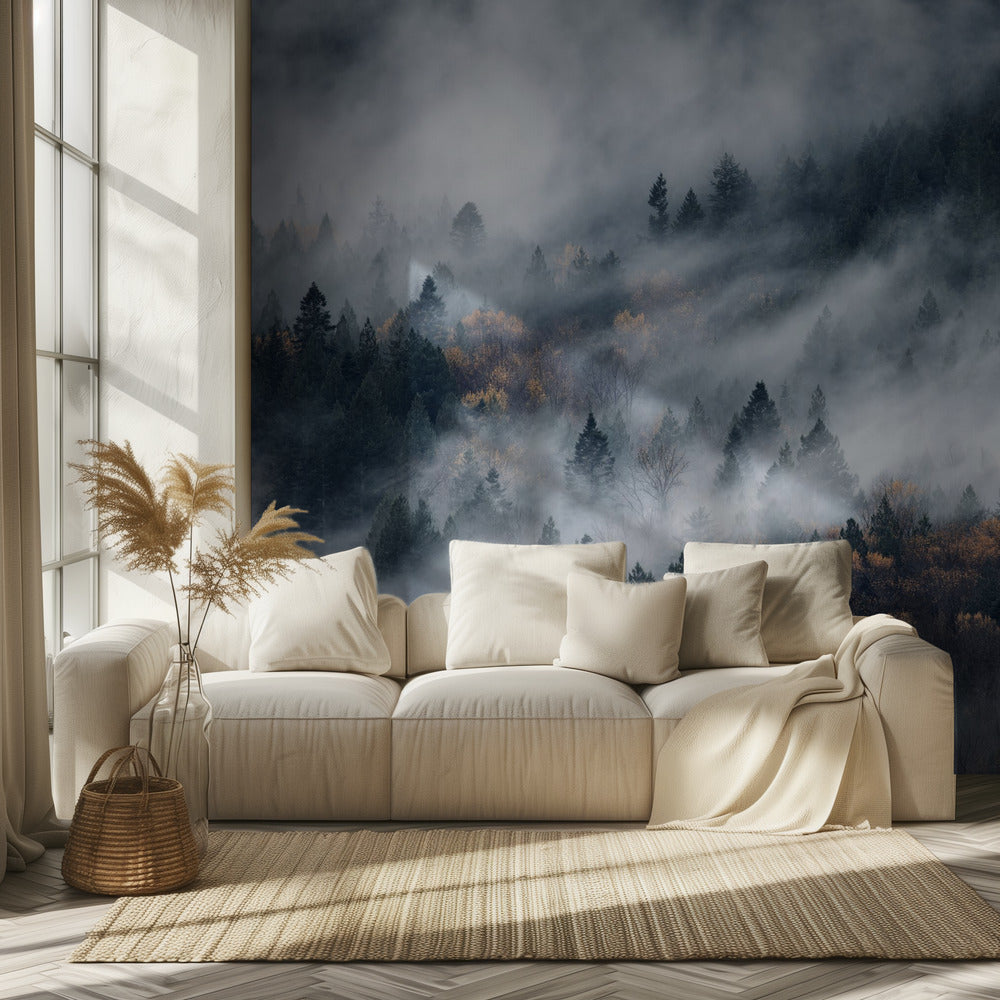 A path of the fog | Wallpaper