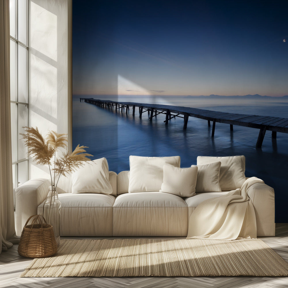 Blue Jetty | Wallpaper