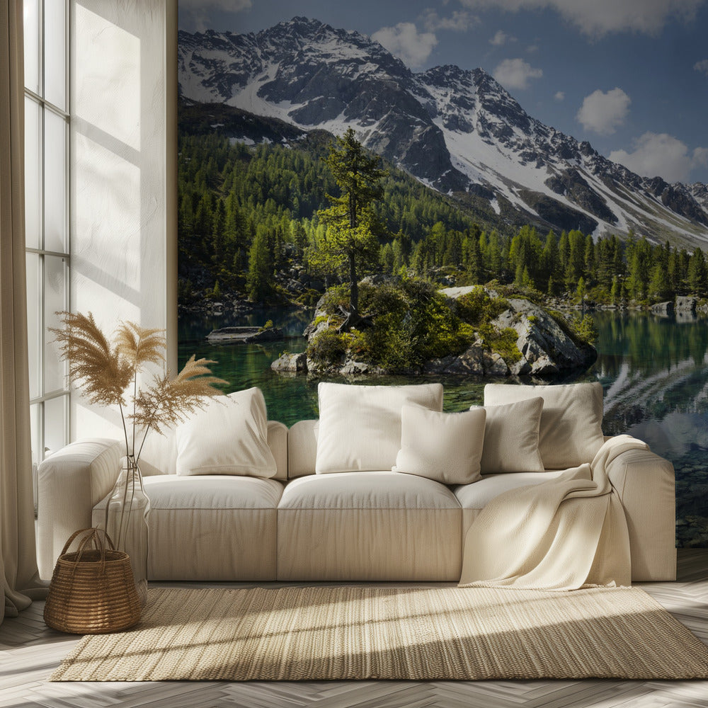 Green Mountain Lake | Wallpaper