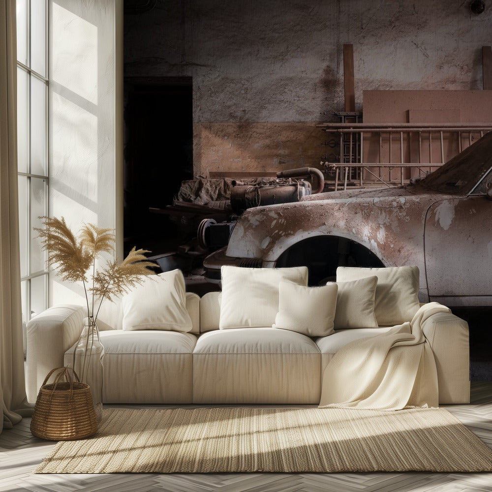 Dusty Porsche | Wallpaper