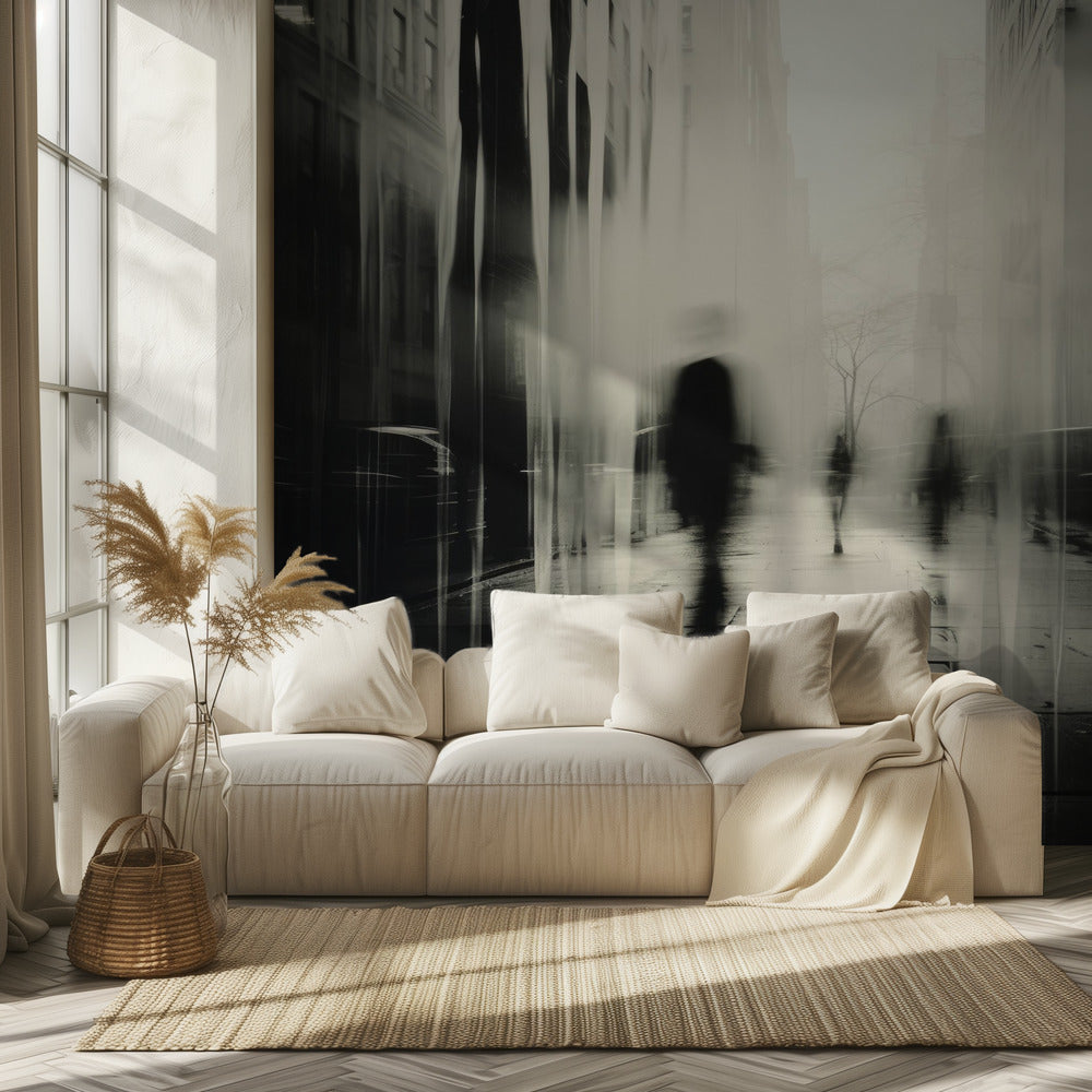 Ghostly City Stroll | Wallpaper