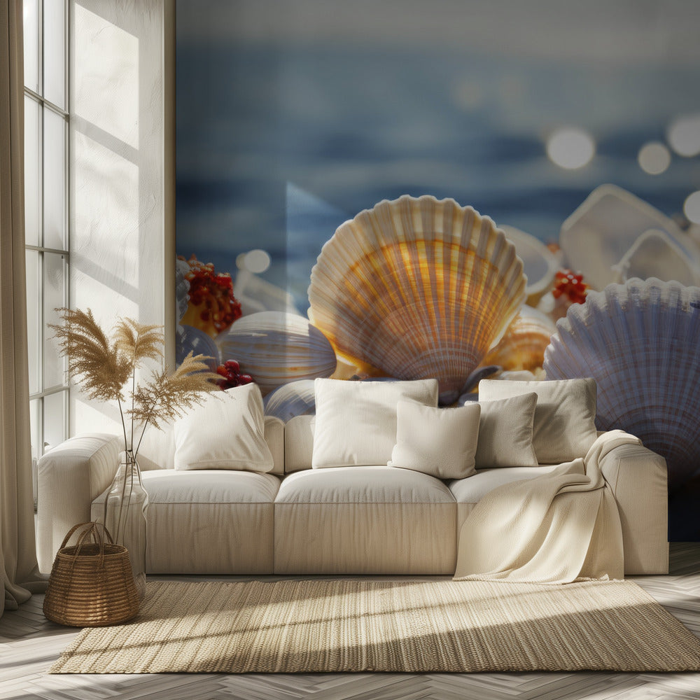 Seashell Serenity | Wallpaper