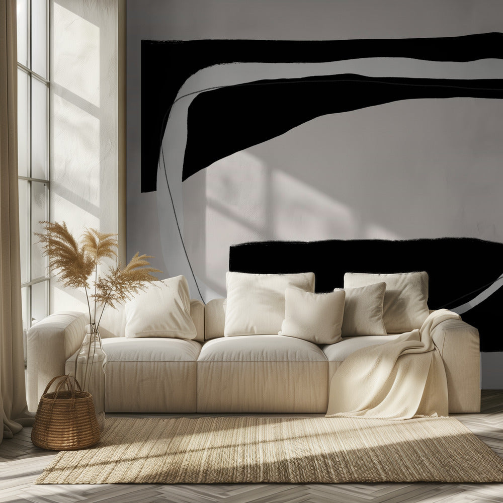 Monochrome Flow | Wallpaper