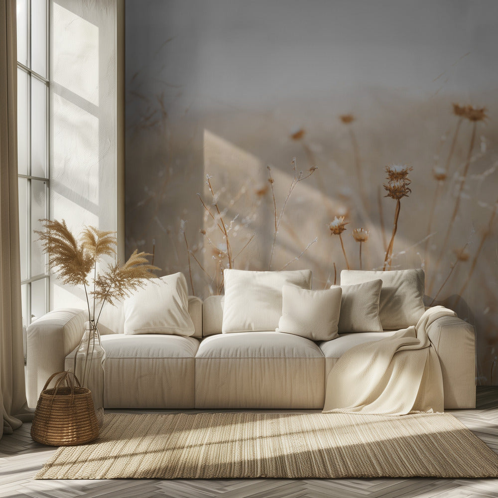 winter thistle no.2 | Wallpaper