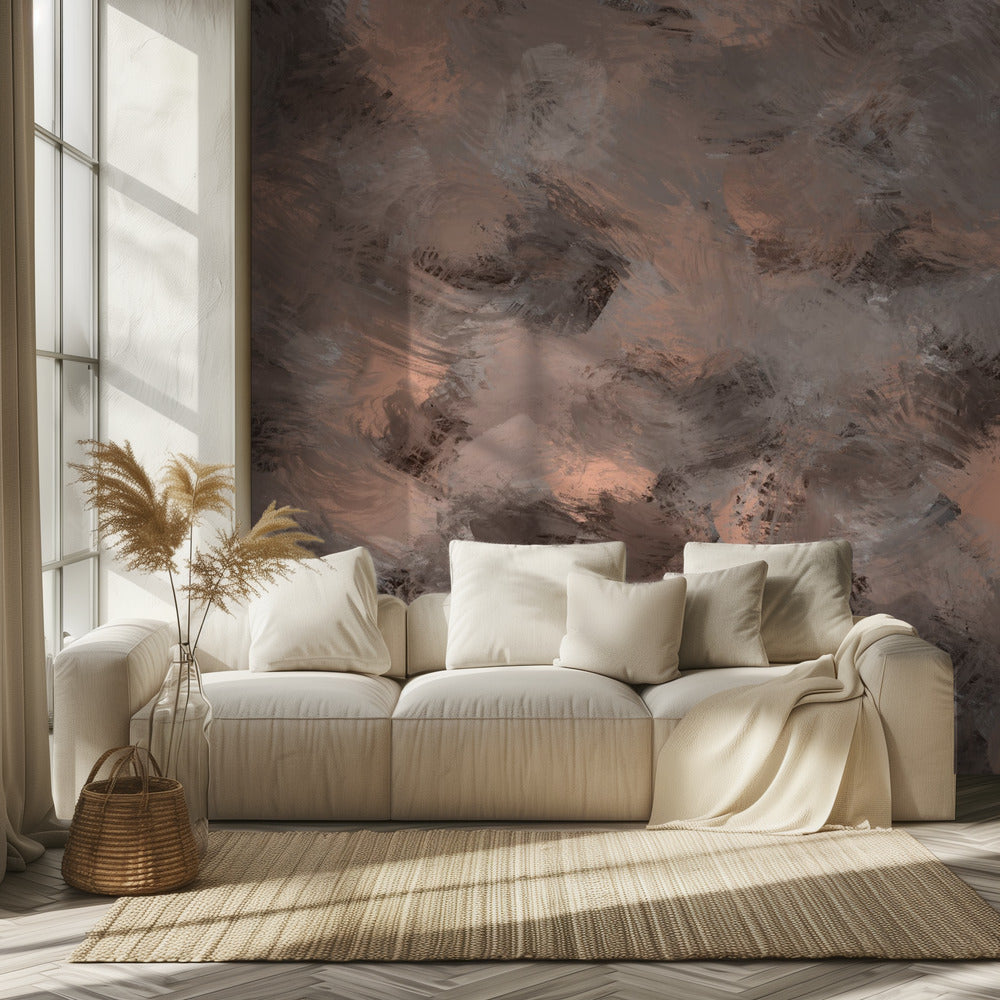 Muted Brush Dance | Wallpaper