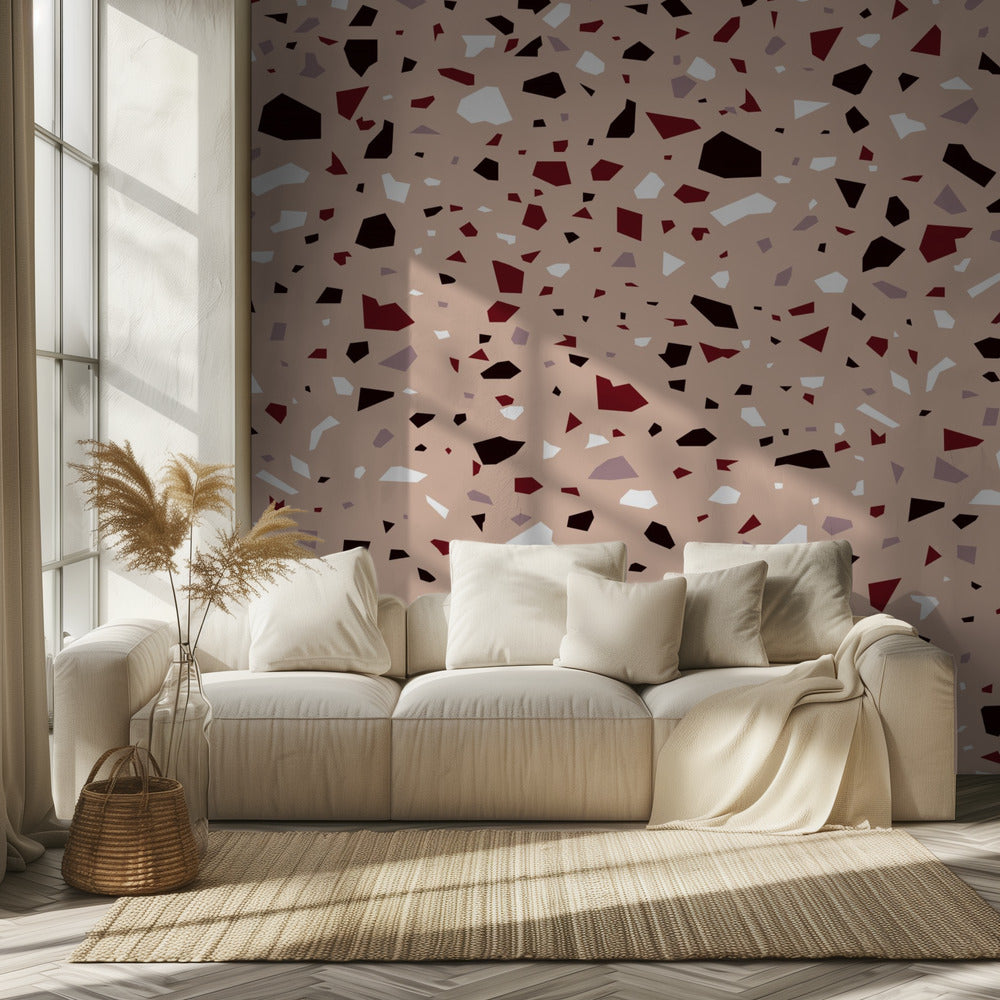 Speckles_Peach | Wallpaper