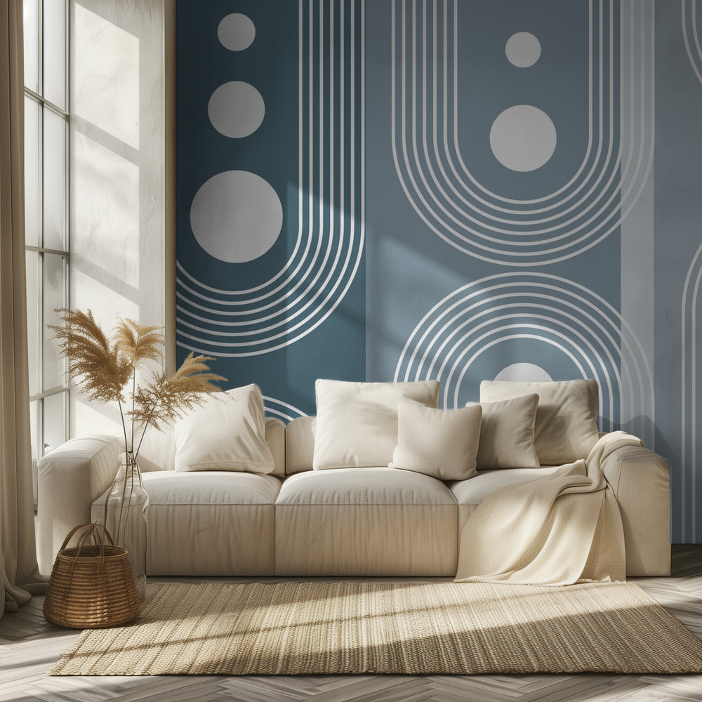 Geometric Abstract No.15 | Wallpaper