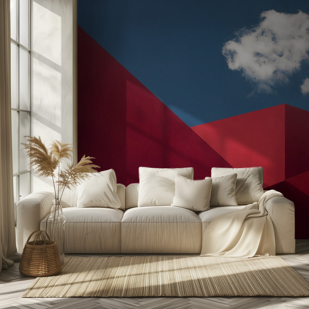 Red Shapes | Wallpaper