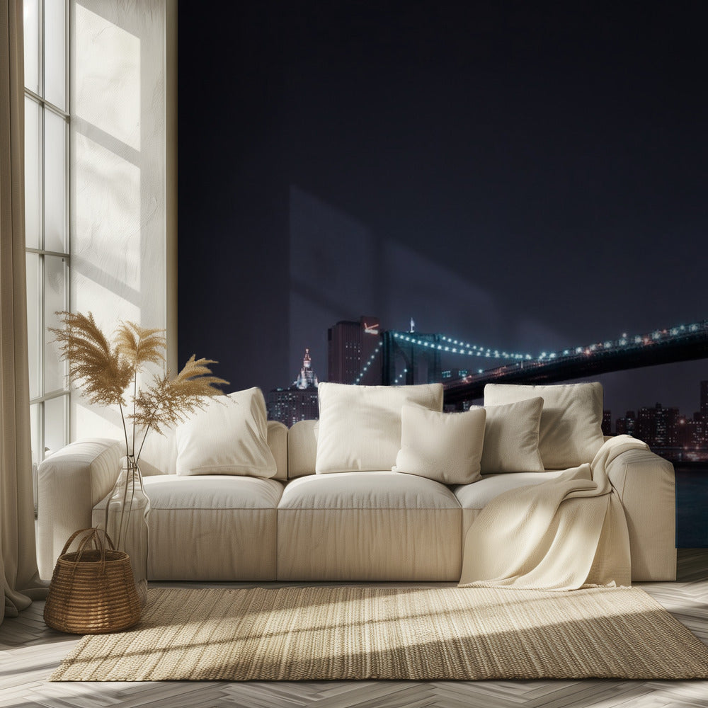 Manhattan Skyline and Brooklyn Bridge | Wallpaper