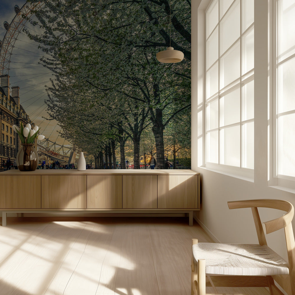 Last Daylights at the London Eye | Wallpaper