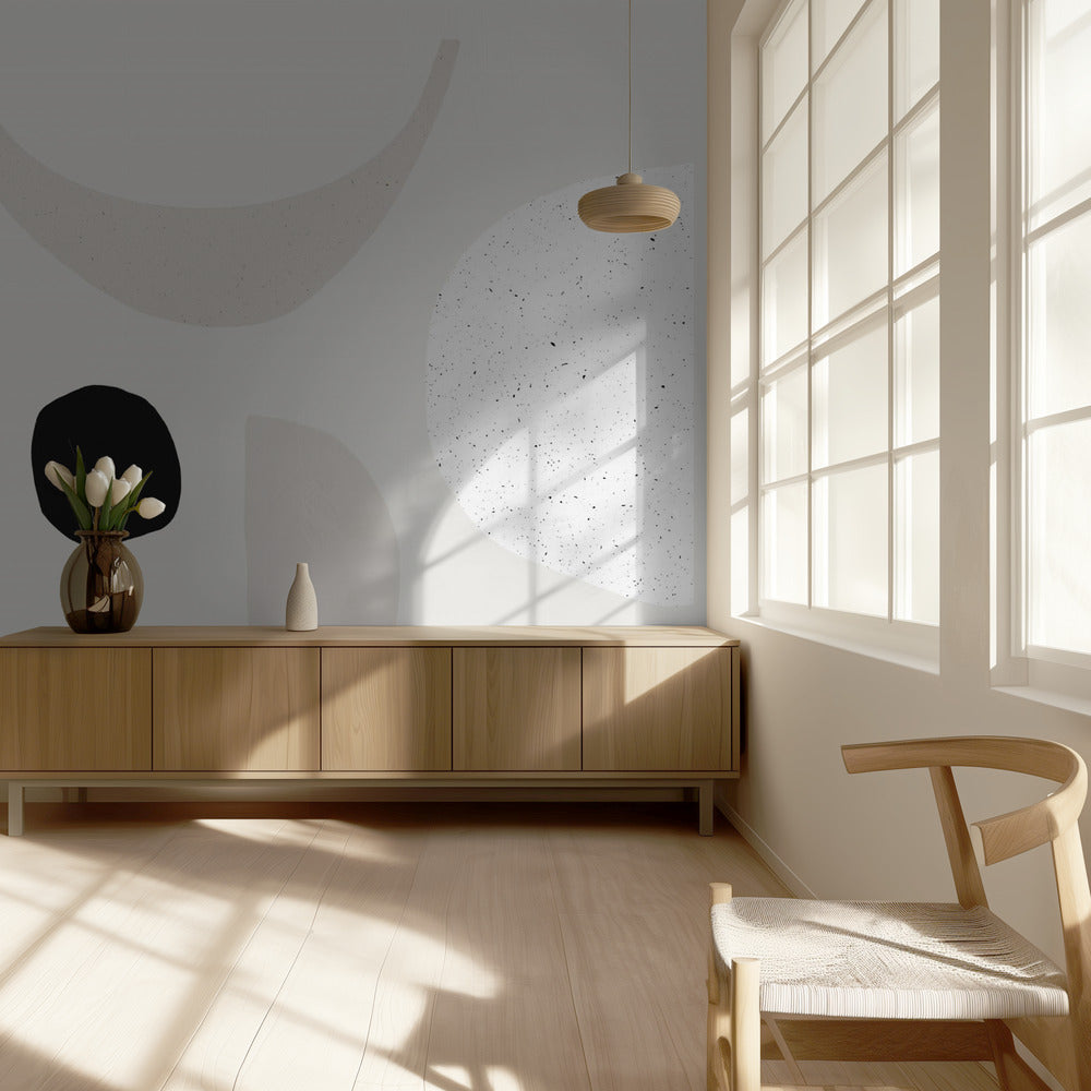 Abstract Shapes Dance | Wallpaper