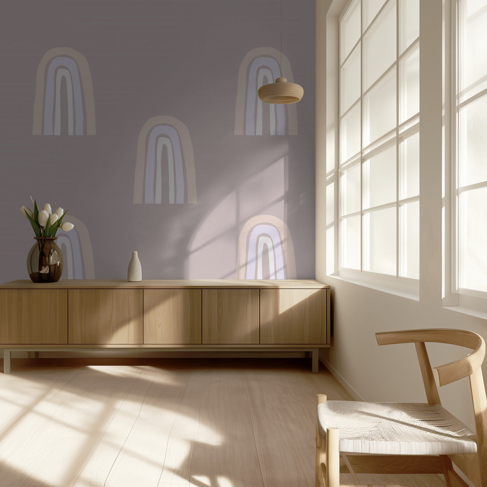 Pastel Arches Pattern | Wallpaper