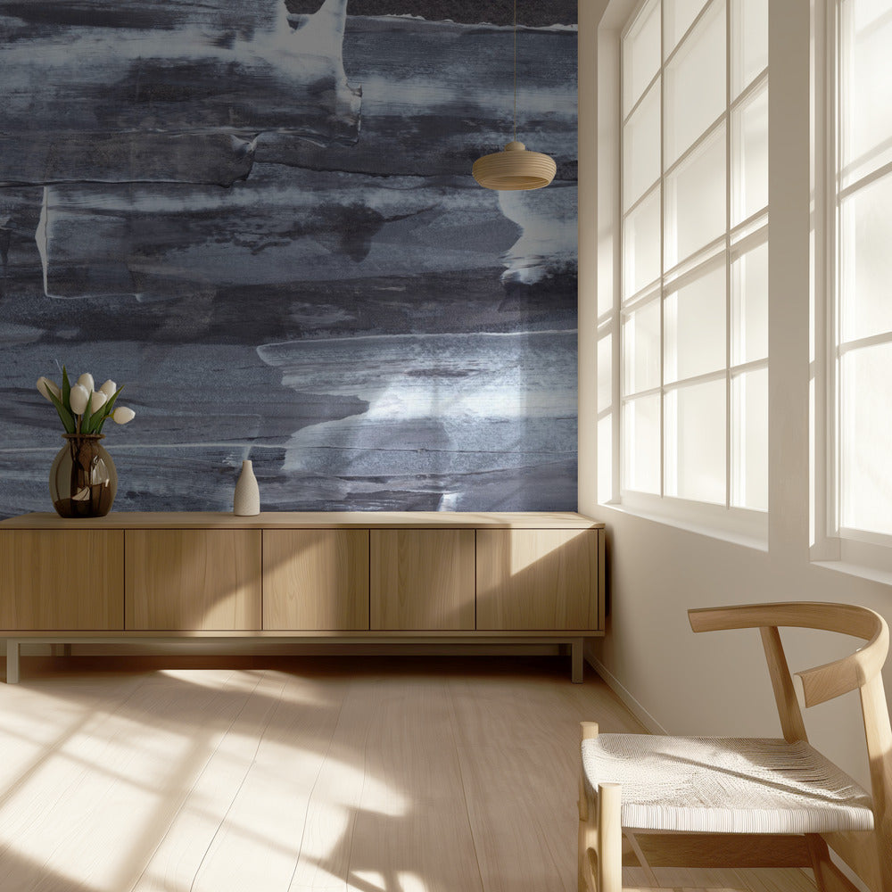 Monochrome Driftwood | Wallpaper