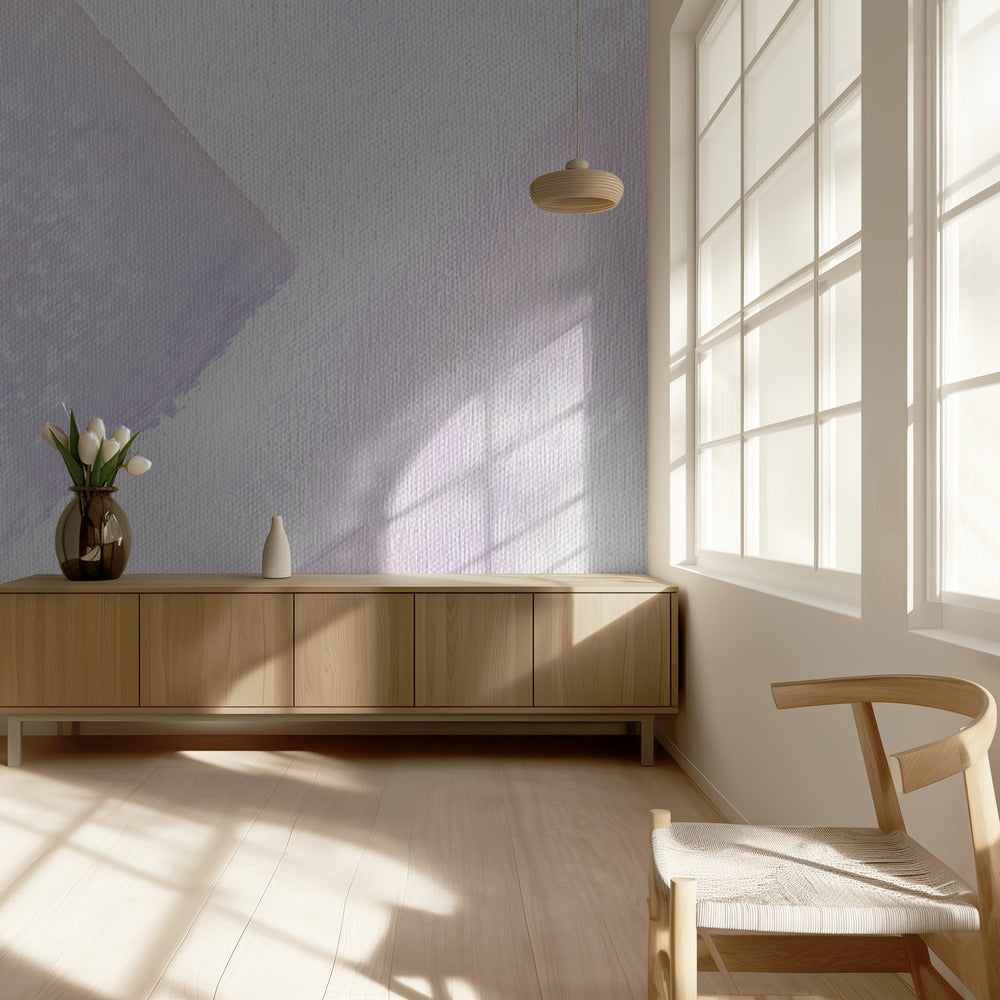 Brushstrokes of Purple and Pink | Wallpaper