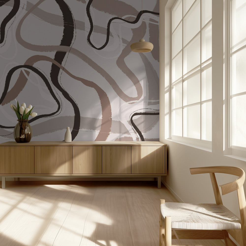 Curved Pathways | Wallpaper