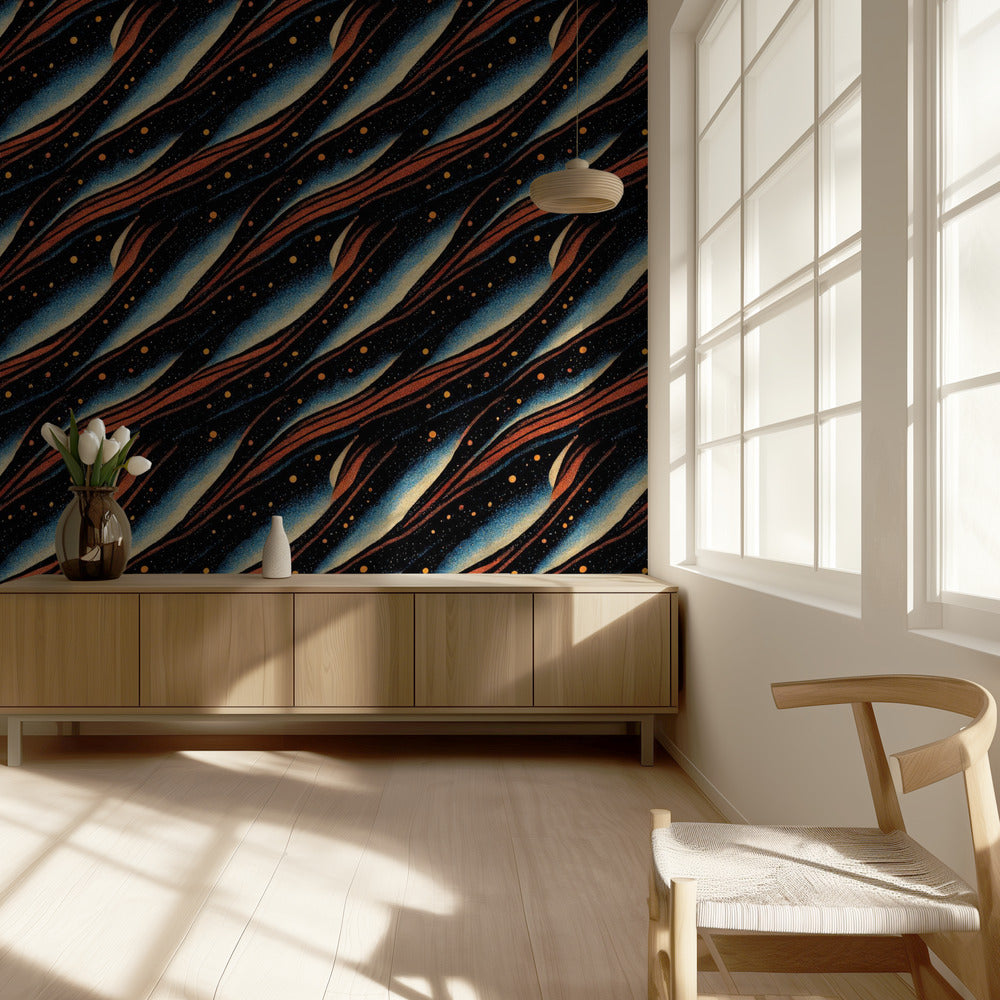 Galactic Wavescape | Wallpaper