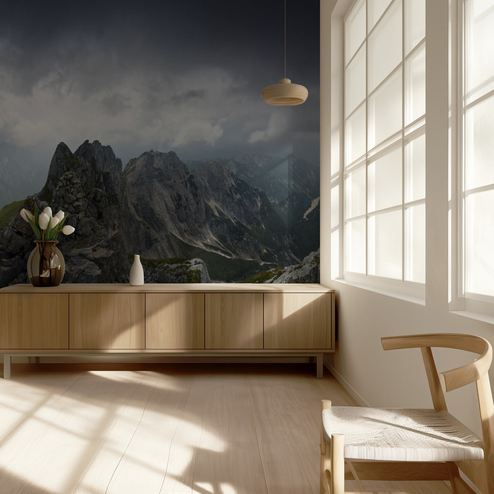 Bizarre Mountain Panorama | Wallpaper