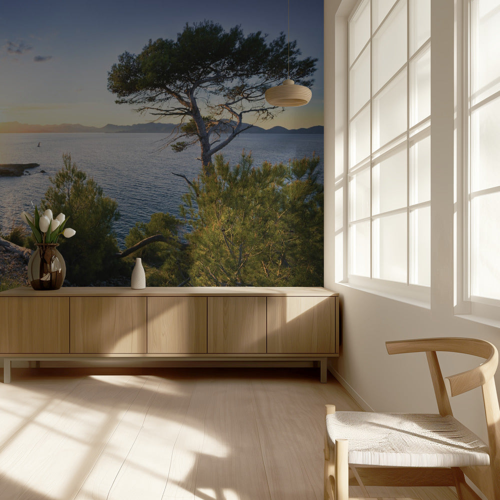 Mediterranean sunset | Wallpaper