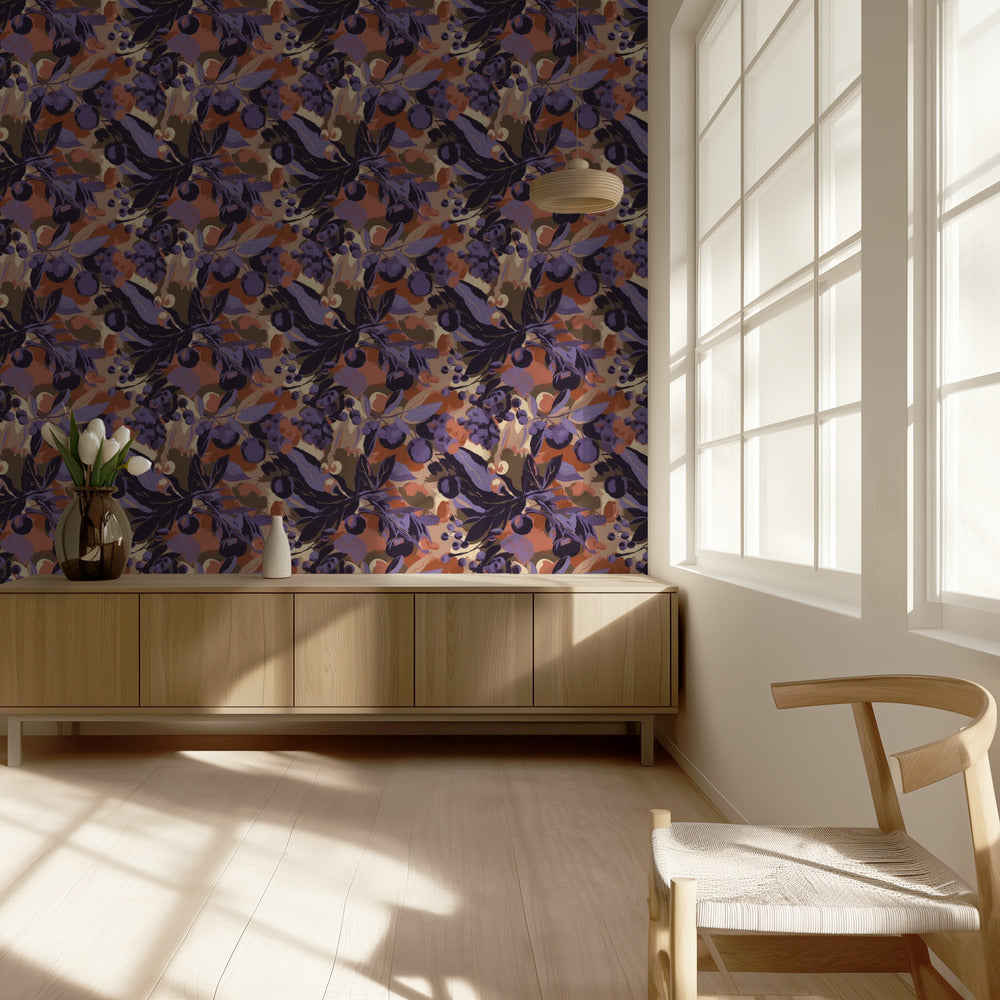 Purple Garden Rhythm | Wallpaper