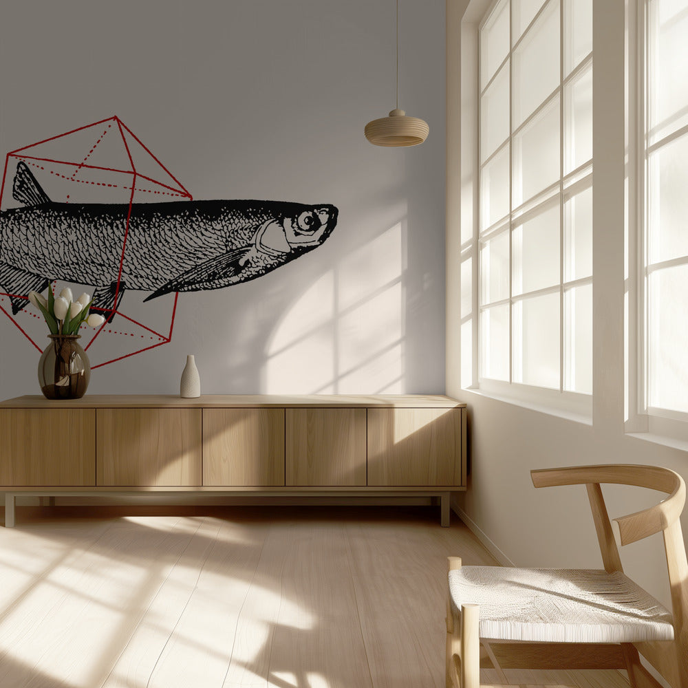 Fish In Geometrics Nº2 | Wallpaper