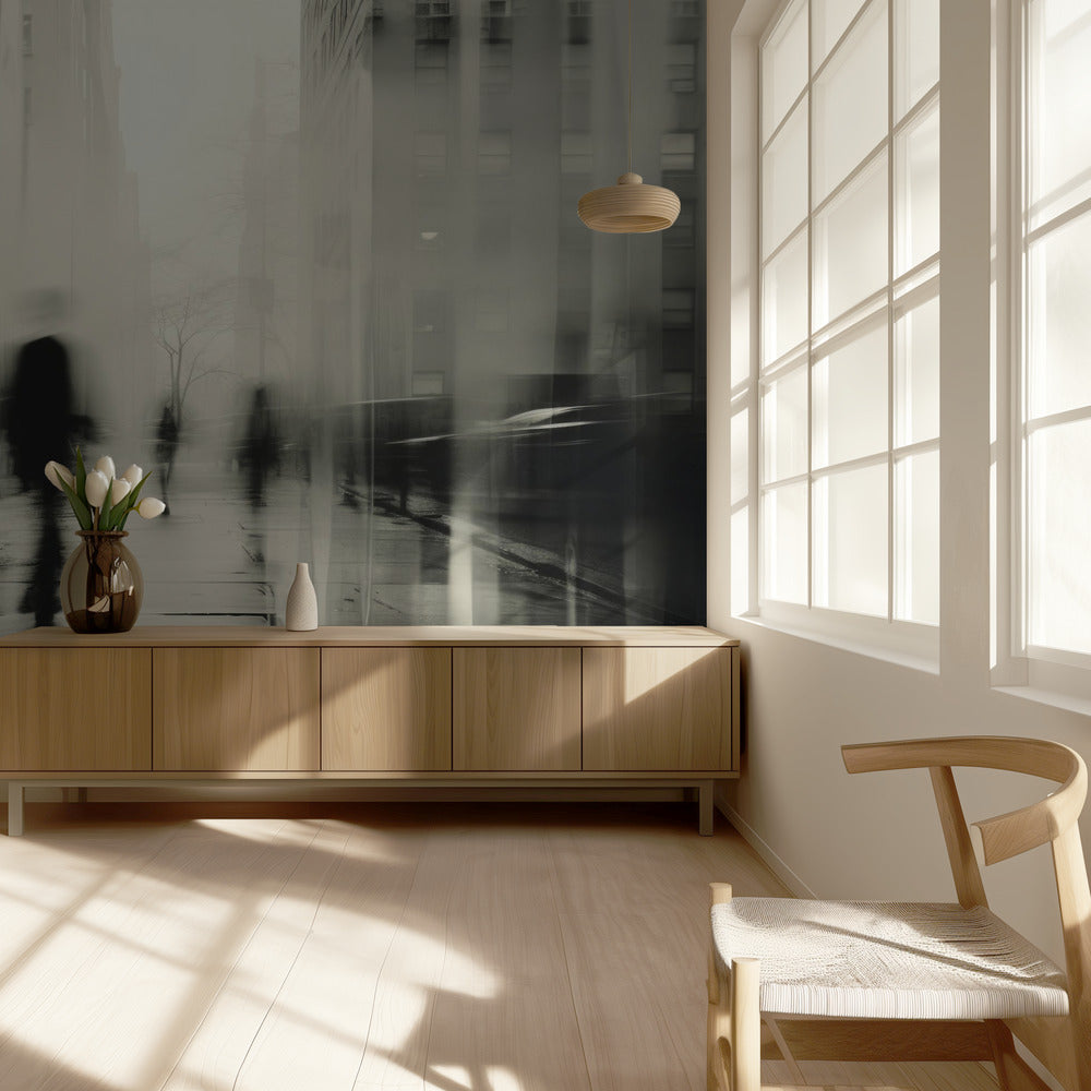 Ghostly City Stroll | Wallpaper