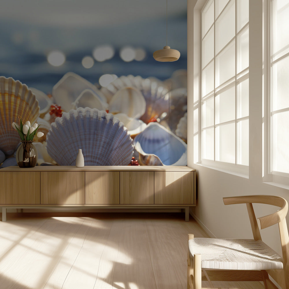 Seashell Serenity | Wallpaper