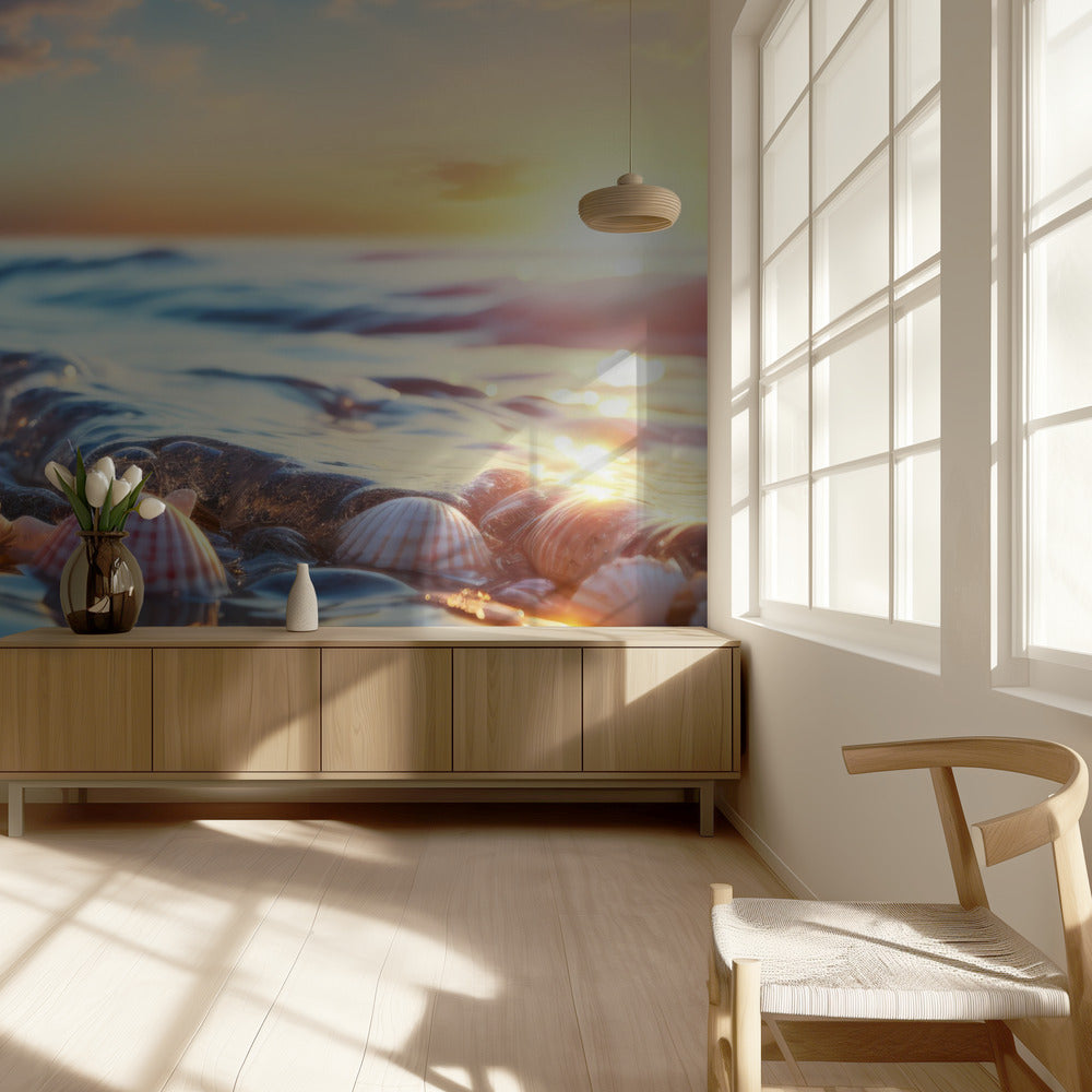 Seashell Serenity | Wallpaper