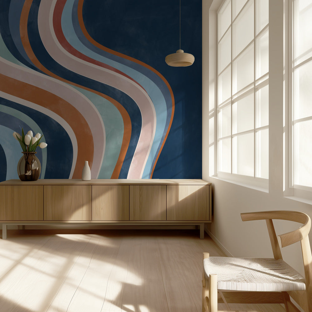 Flowing Stripes | Wallpaper