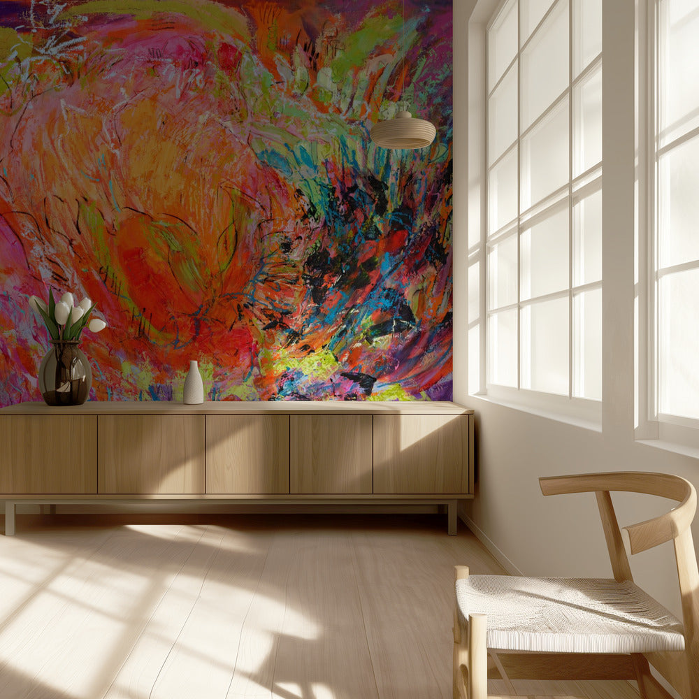 Vivid Petal Whispers | Wallpaper