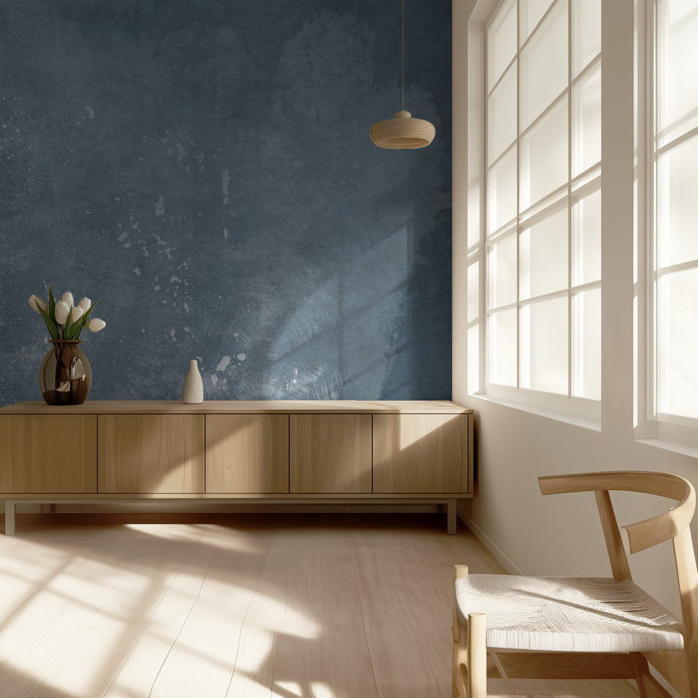 Minimal Abstract Blue 04 | Wallpaper