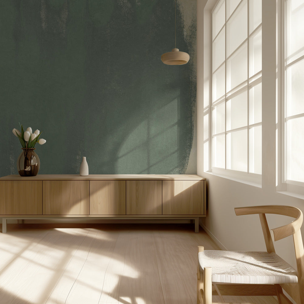 Minimal Abstract Green 01 | Wallpaper