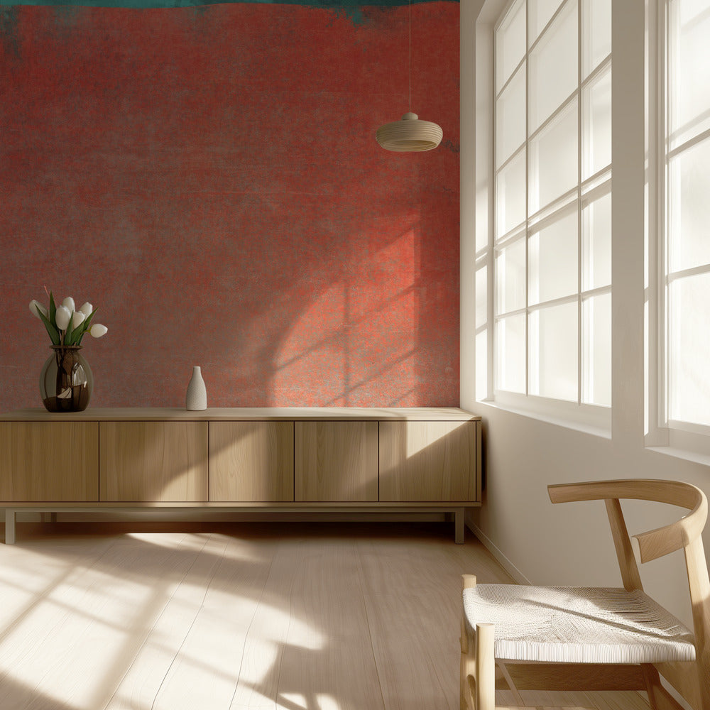 Minimal Abstract Orange 02 | Wallpaper