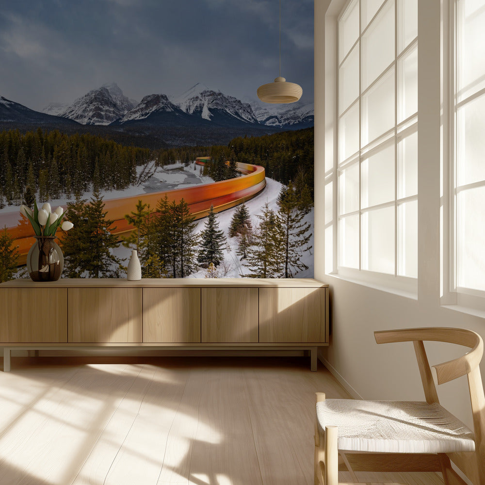 Morant's Curve in Winter | Wallpaper