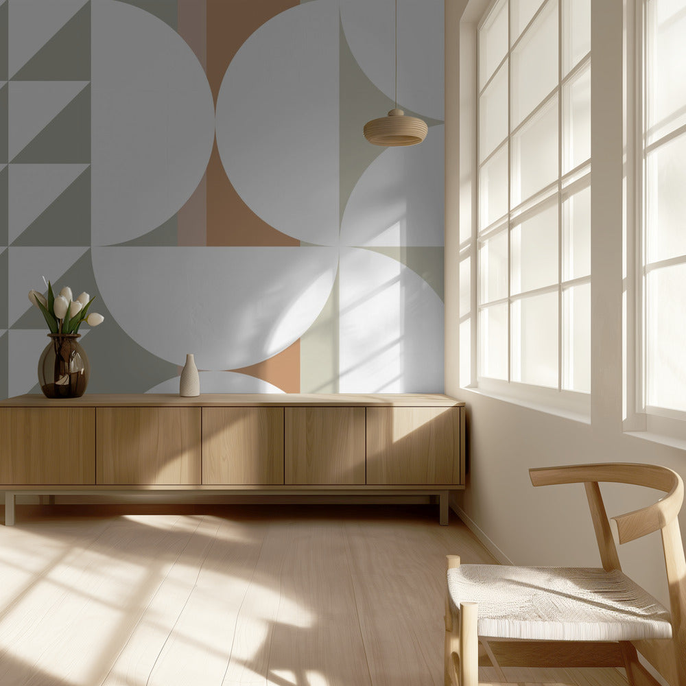 Geo Half No.6 | Wallpaper