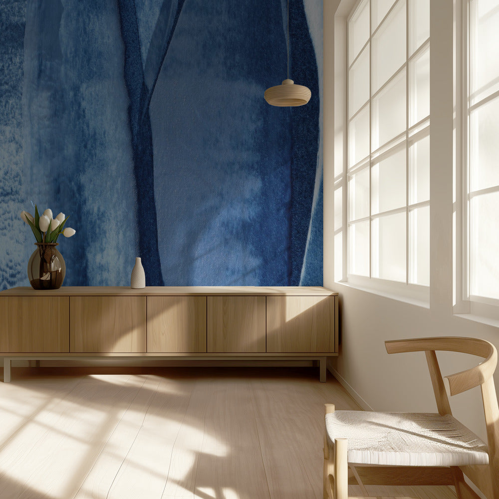 Blue Lines And Shades | Wallpaper