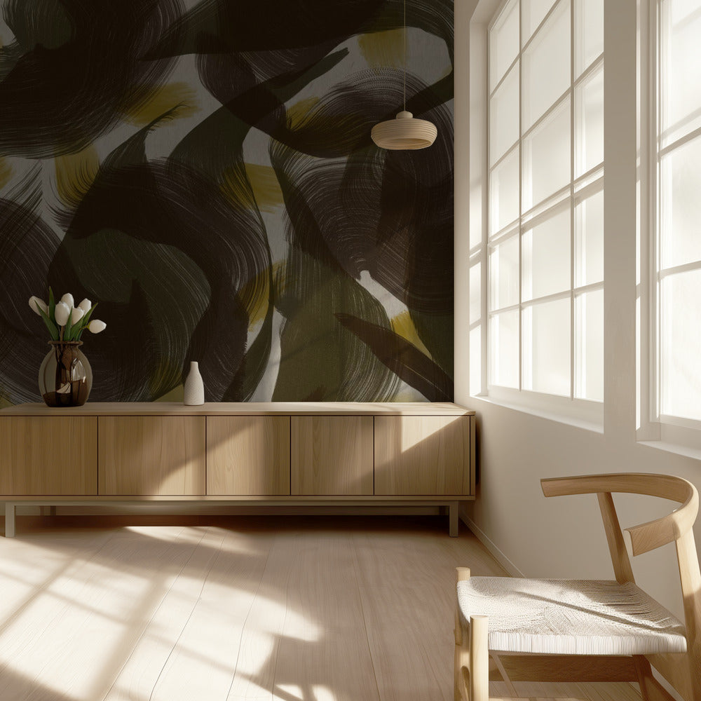 Whirling Earth Tones | Wallpaper