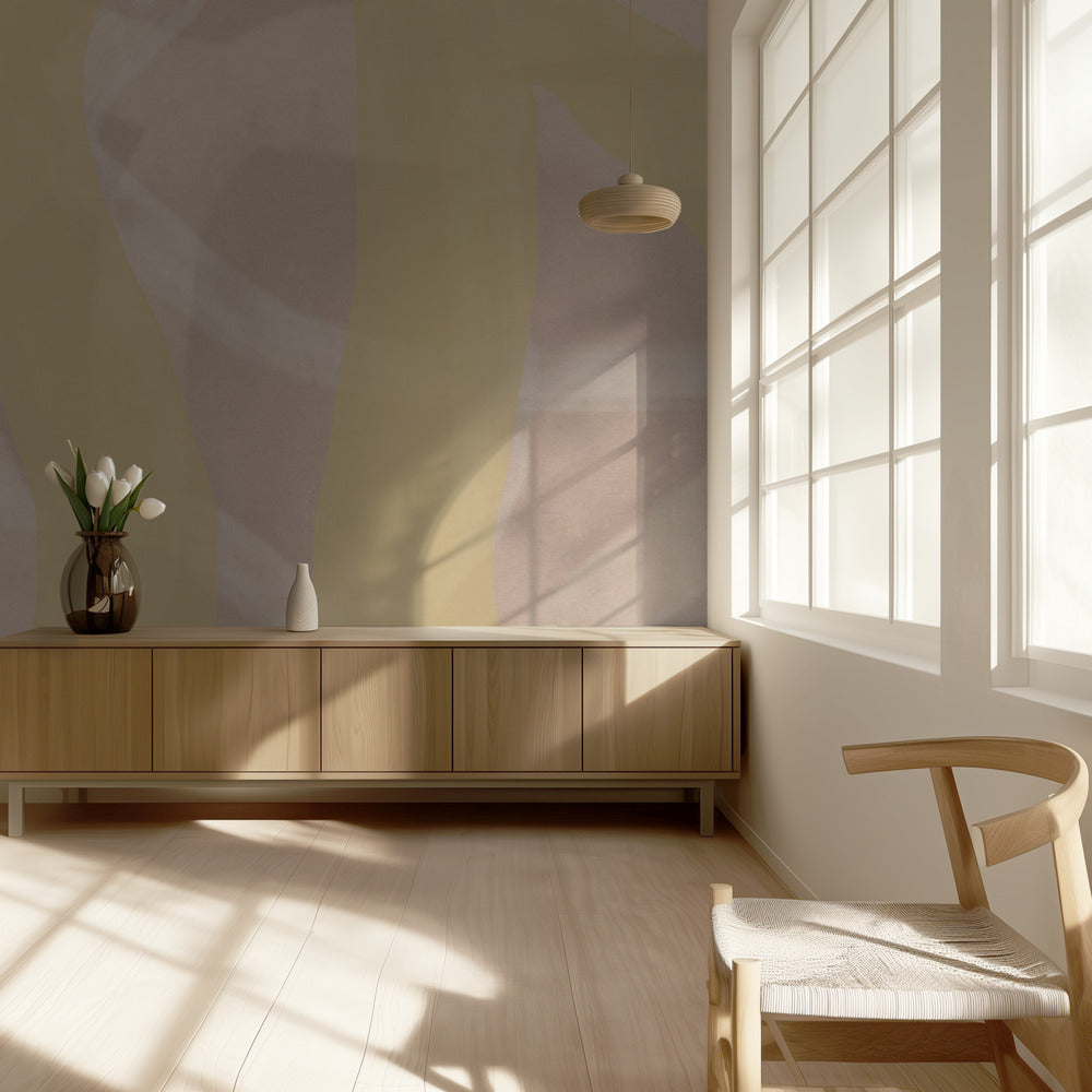 Neutral Abstract Watercolor In Nude and Pastel  11 | Wallpaper