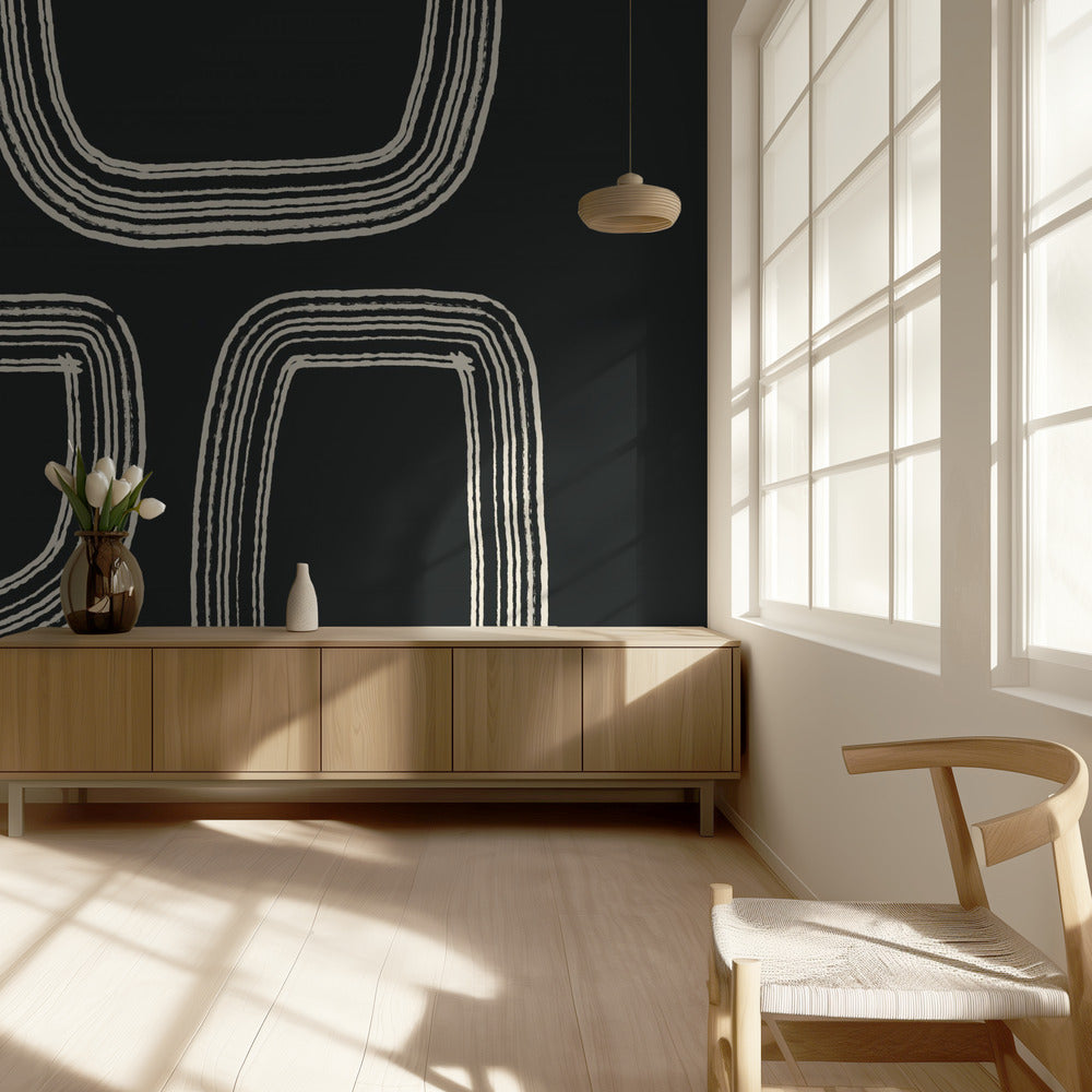 Curved Pathways | Wallpaper