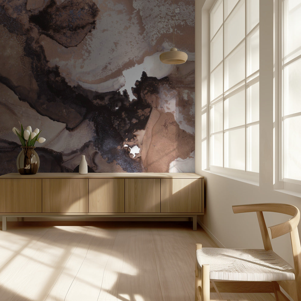 Earthly Tones Flow | Wallpaper