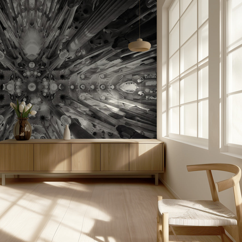 Artificial forest - Sagrada Familia | Wallpaper