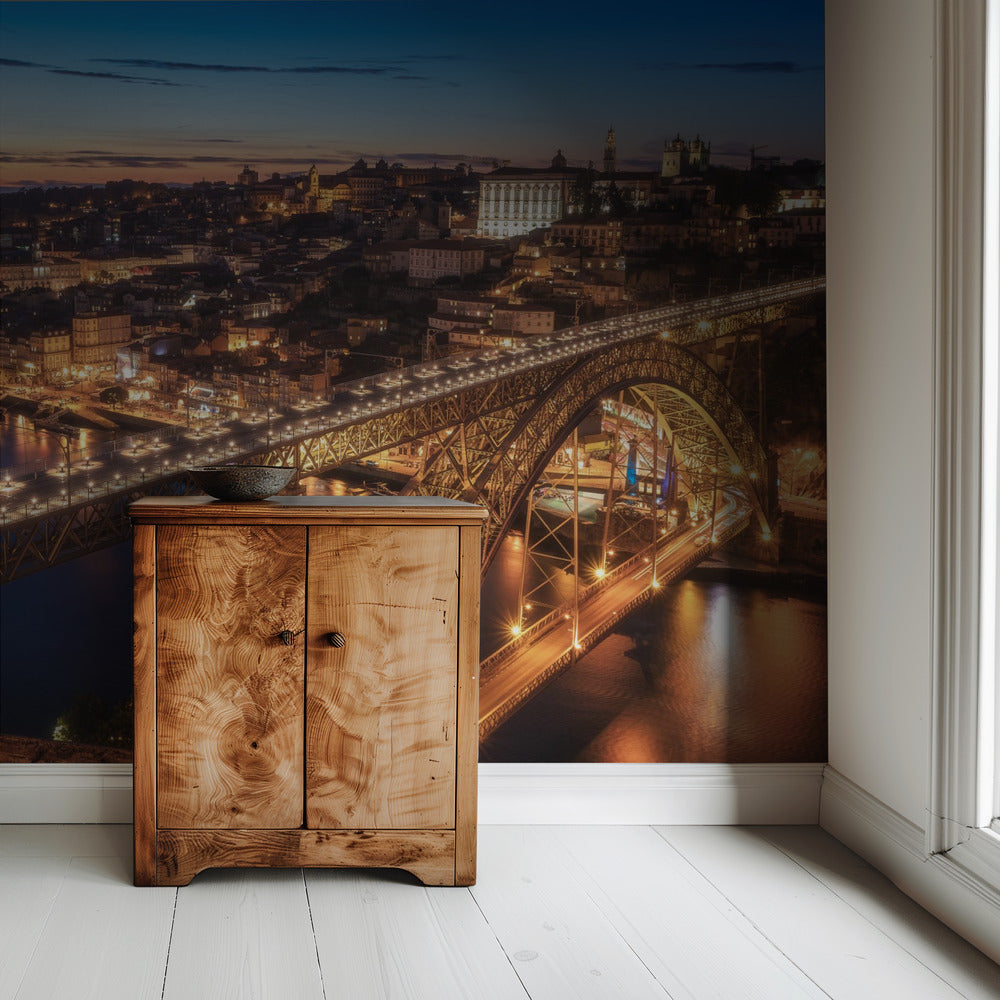 Portugal - Porto Blue Hour | Wallpaper