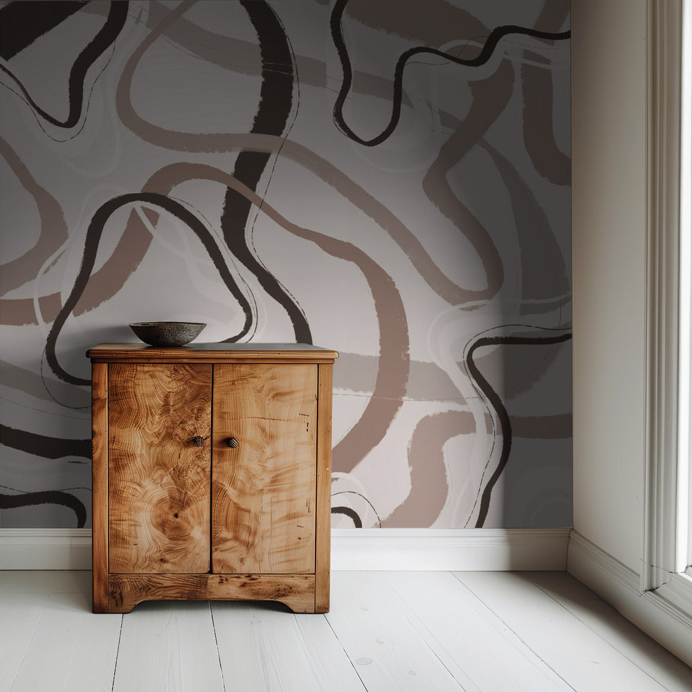 Curved Pathways | Wallpaper