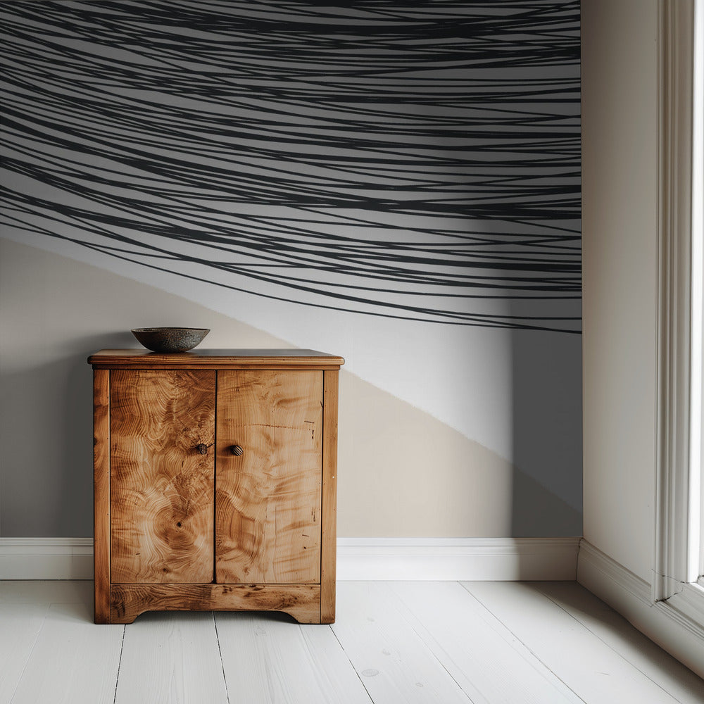 Curved Lines Harmony | Wallpaper